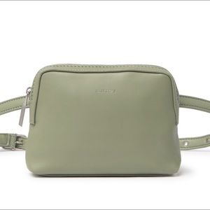 Matt & Nat Paris Belt Bag in Pine Vegan Leather